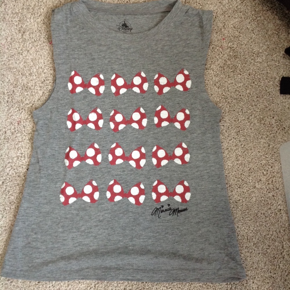 Disney Minnie Mouse Bow Tank Top